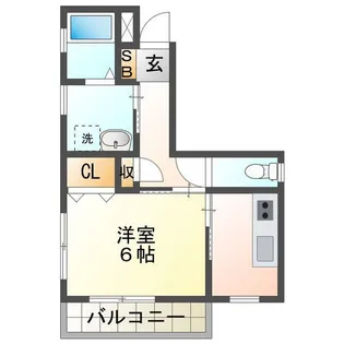 ノーブルコート【3階】の間取り