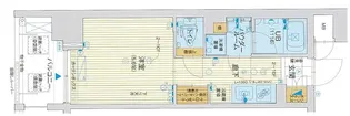 アスヴェル東本町II【9階】の間取り