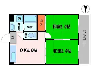 MIWA第3ビル【5階】の間取り
