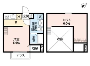LA FLORAISON【1階】の間取り