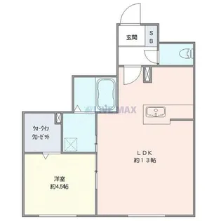 CIEL北11条【1階】の間取り