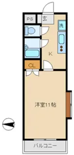 セントラルアベニュー【3階】の間取り