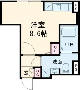 LUORE ときわ台【2階】の間取り