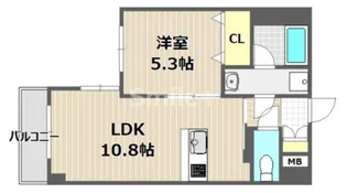 エスコパークヒルズ問屋町【6階】の間取り