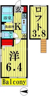 プレミア【3階】の間取り