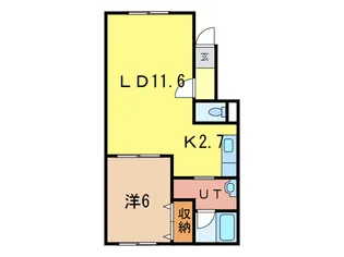 Venus courtIII【2階】の間取り