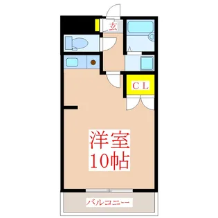 サンライズHILL【2階】の間取り