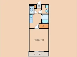 ハートピュア宇和田の間取り