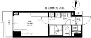 ルーブル中野新橋参番館【5階】の間取り