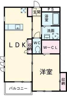 フローレンス【2階】の間取り