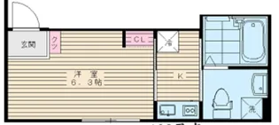 Tresor蒲田(トレゾーカマタ)【3階】の間取り