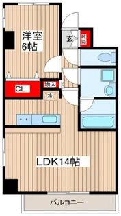 raffine S【3階】の間取り