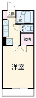 クレアトール瀬田【1階】の間取り