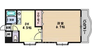 VILLA VERDY3番館【2階】の間取り