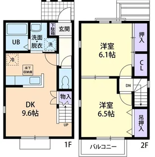 ユニゾンAの間取り