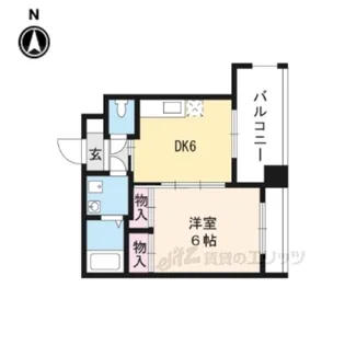 オルテンシア【6階】の間取り