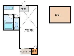 ミルネージュマキ【2階】の間取り