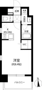 リフェスタ渡辺通【2階】の間取り
