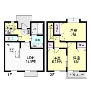 エクセラン【2階】の間取り