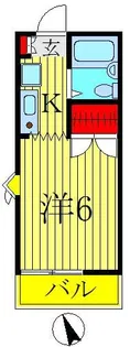 東台幸苑【2階】の間取り
