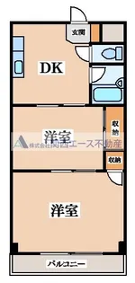 サンコート小澤【2階】の間取り