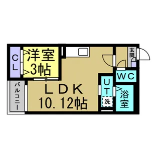 Jack enokidoI【3階】の間取り