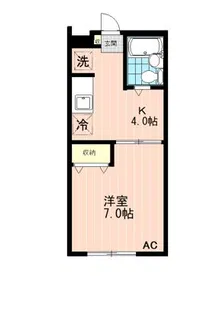 ライトヒル相武台【2階】の間取り