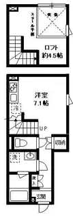 ロフトハウス【1階】の間取り