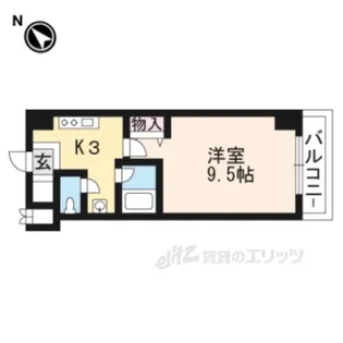 Univers2【7階】の間取り