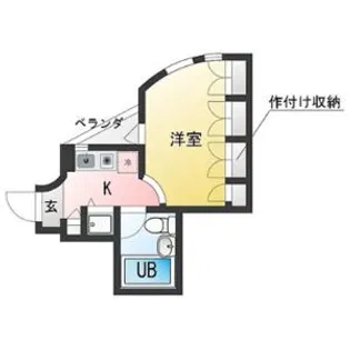 アーバンハイツ八事【2階】の間取り