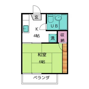 フォーブル宝町【1階】の間取り