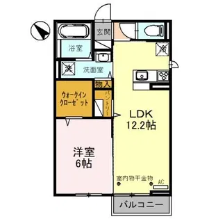 サクラソラ A【2階】の間取り