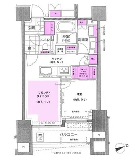 グランドメゾン四谷【3階】の間取り