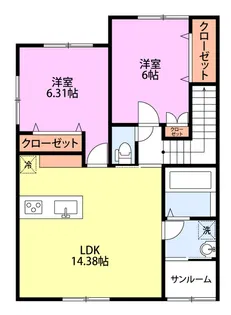 Comforia【2階】の間取り