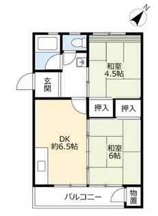 UR日の里【3階】の間取り