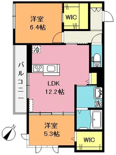 SHMヴェルフォーレ アン【3階】の間取り