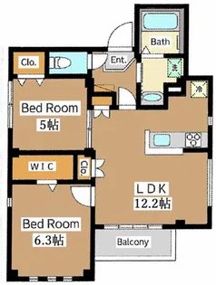 Vesta+1【2階】の間取り
