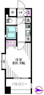 ミリオン大塚アヴィニティー【11階】の間取り