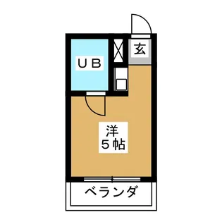 千代田カレッヂビラ【3階】の間取り