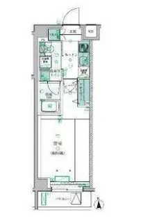 リヴシティ西早稲田【1階】の間取り