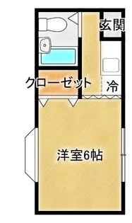 パークサイドパレス【2階】の間取り