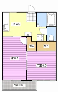 フォーブルパレス【2階】の間取り