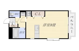 チェンテ ナリオ(Cente nario)【1階】の間取り