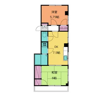 第28大宮ハイツ【3階】の間取り