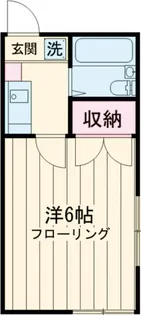 サンライズ【2階】の間取り