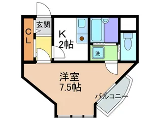 THE STANHOPE 21【2階】の間取り