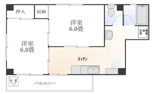 メゾン金子【5階】の間取り