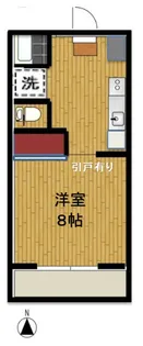 メゾンド荒牧【2階】の間取り