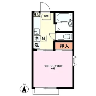 サンバレー【1階】の間取り