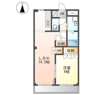 コンフォースII【1階】の間取り